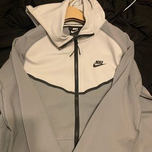 Grey Nike Fleece Jacket
